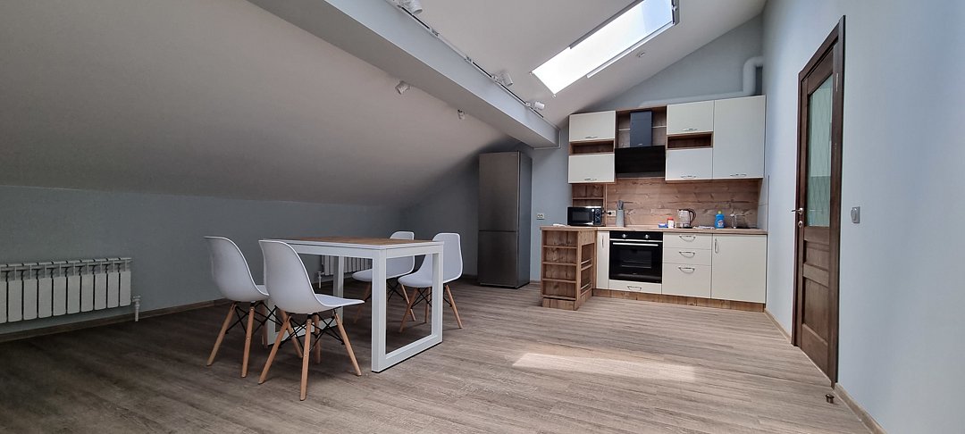 Апартаменты 4-местный 3-комнатный (Мансарда)