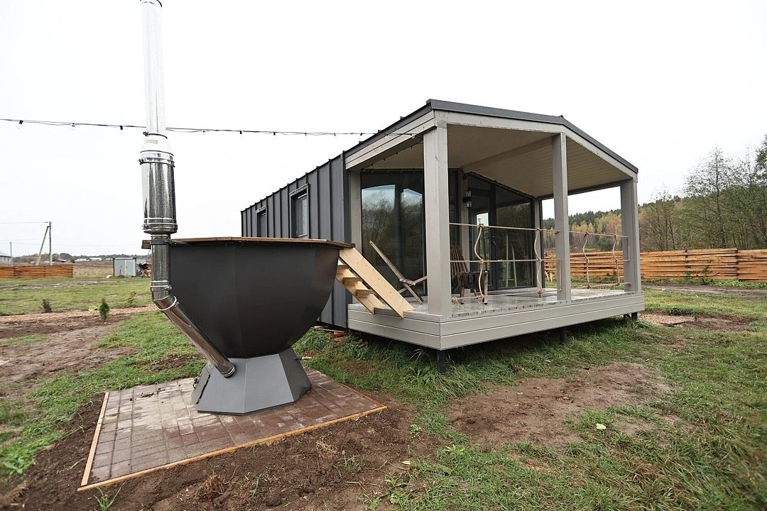 Глэмпинг Эмпирей, Калужская область, село Бурнашево 