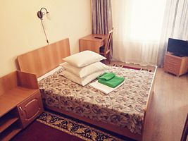 Одноместный улучшенный номер, Гостиница Надежда, Тихорецк