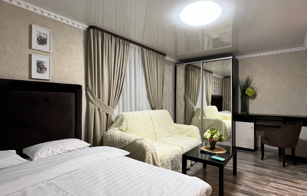 Люкс Классик 2-местный 1-комнатный (пр-кт Ленина, д. 19)