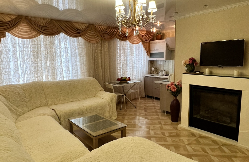 Люкс Камин 2-местный 2-комнатный ( (пр-кт Ленина, д. 19)