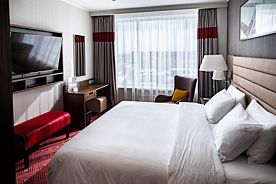 Двухместный люкс с видом на город двуспальная кровать, Гостиница Radisson Hotel & Congress Center Saransk, Саранск