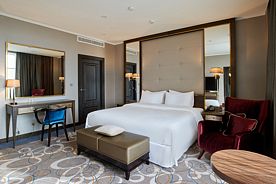 Двухместный люкс Presidential с красивым видом из окна двуспальная кровать, Гостиница Radisson Hotel & Congress Center Saransk, Саранск