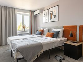 Двухместная студия 2 отдельные кровати, Apartments & Hotel TREND, Бузулук