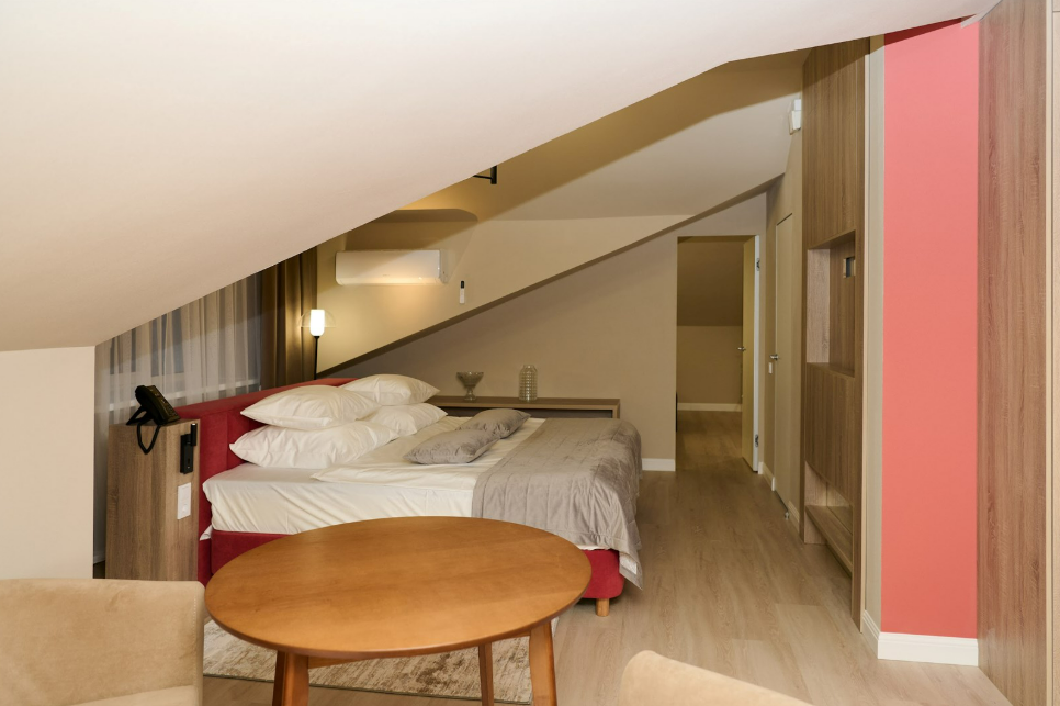 Люкс 2-местный 2-комнатный (Мансарда)