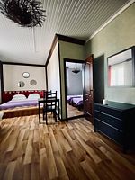 Четырёхместный номер с 2 комнатами, Отель Байк, Элиста