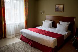 Двухместный номер Комфорт с видом на город двуспальная кровать, Отель Премьер, Ижевск