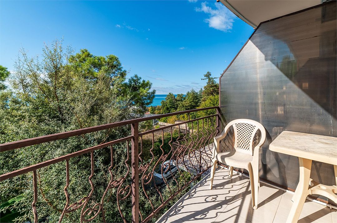 Делюкс 2-местный 1-комнатный (с балконом, вид на море)