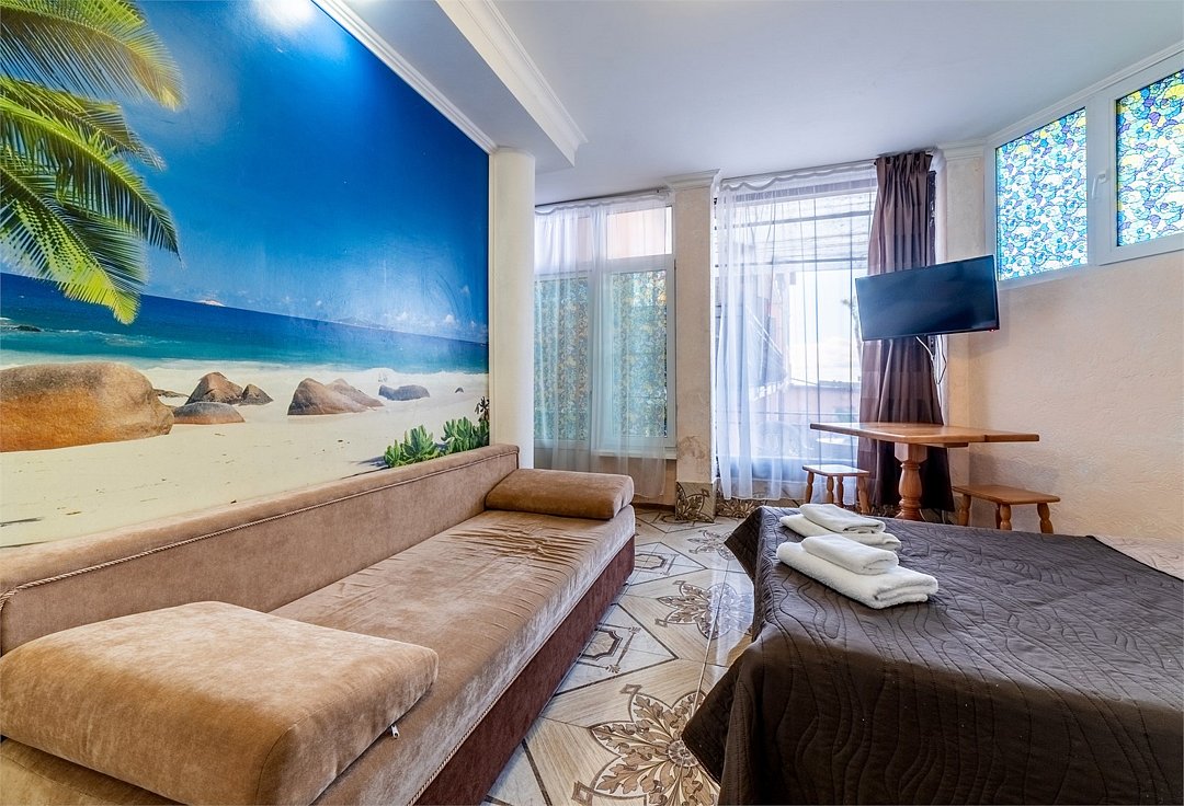 Стандартный 2-местный 1-комнатный (с балконом)