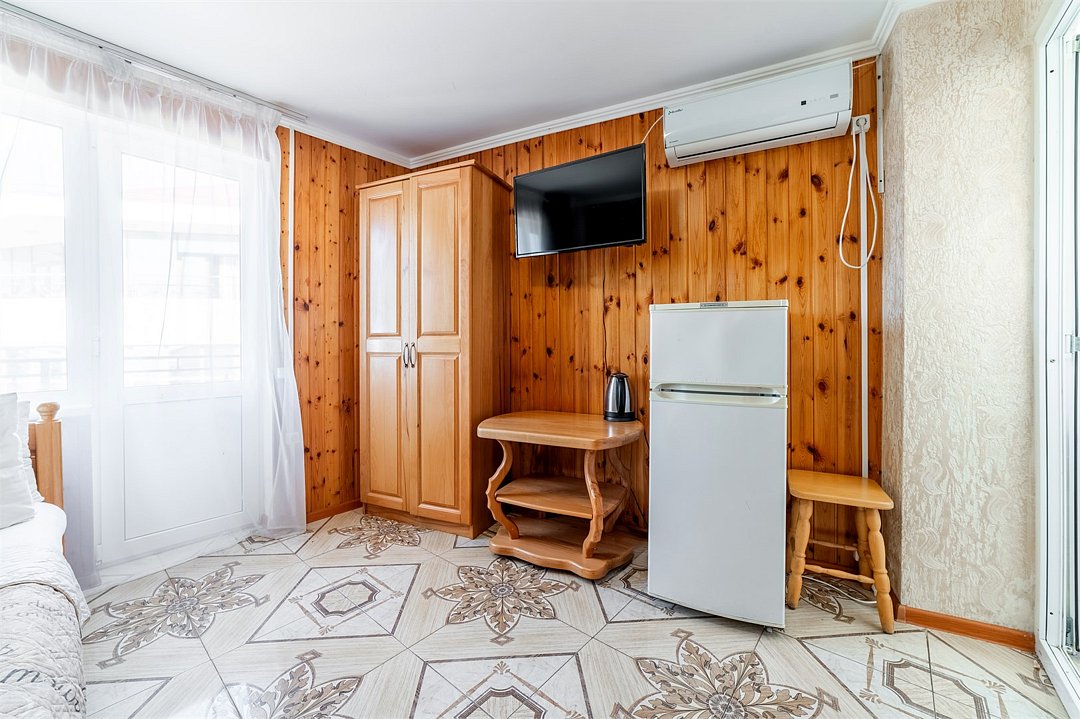 Стандартный 3-местный 1-комнатный (с балконом и видом на море)