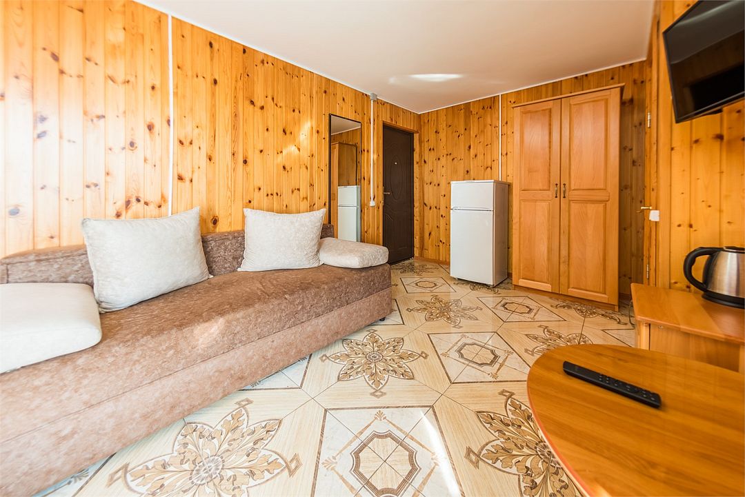 Стандартный 3-местный 1-комнатный (с балконом и видом на море)