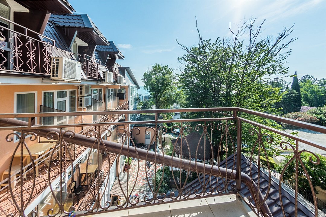 Стандартный 3-местный 1-комнатный (с балконом и видом на море)