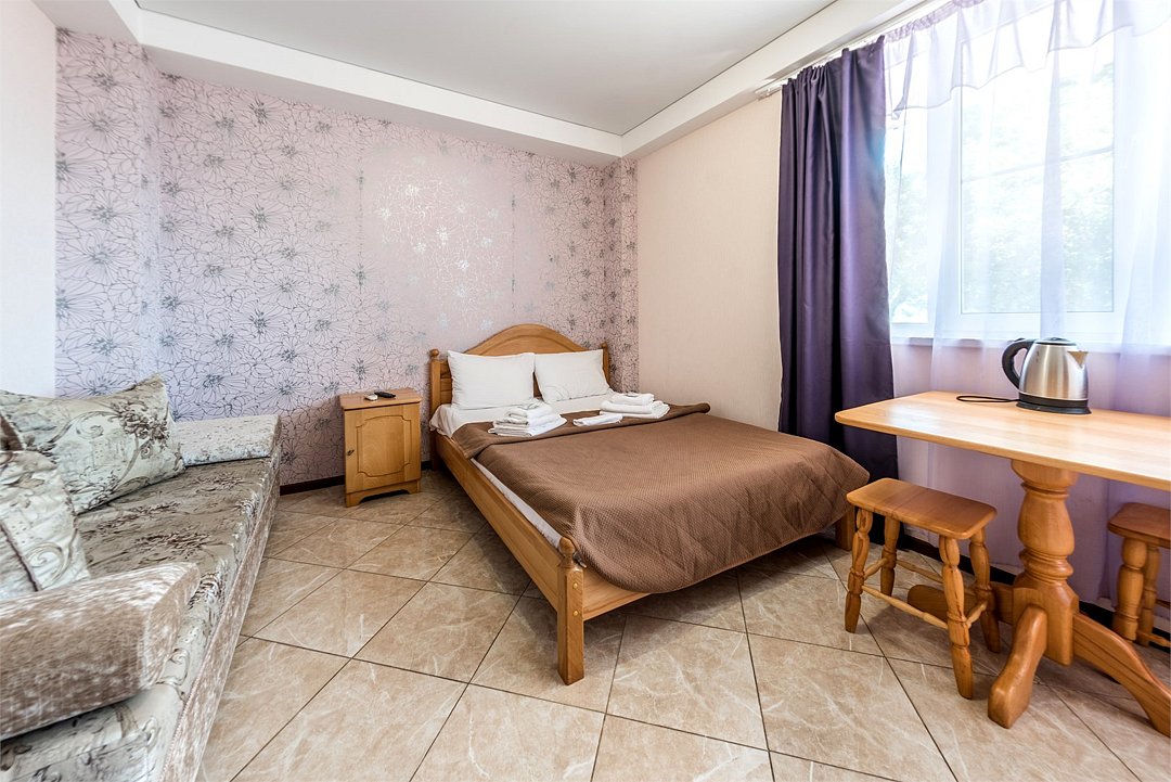 Стандартный 3-местный 1-комнатный (с балконом и видом на море)