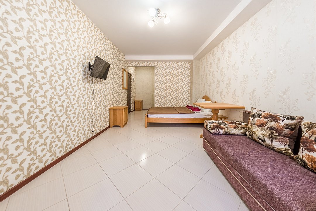 Стандартный 4-местный 1-комнатный (с террасой)