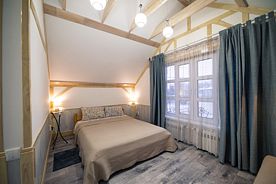Двухместный коттедж с видом на город двуспальная кровать, Mini Hotel HappyInn, Великий Устюг
