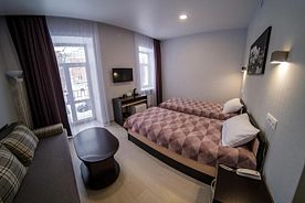 Двухместный номер Comfort 2 отдельные кровати, Отель Престиж, Глазов