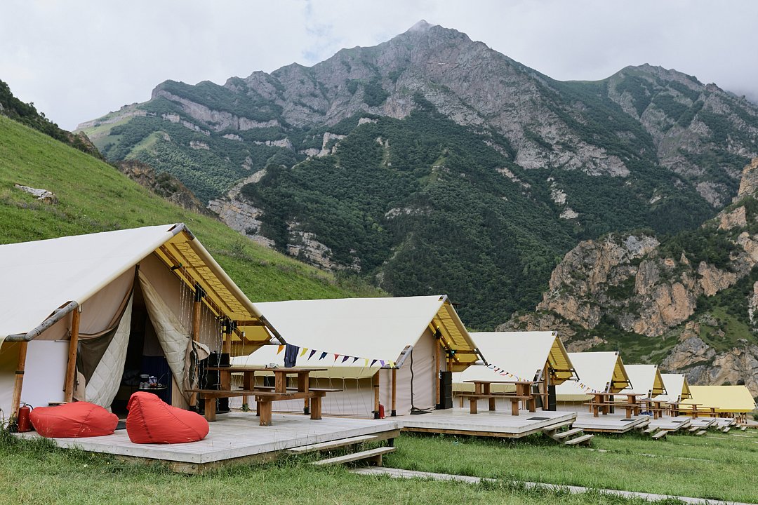 Глэмпинг O2kislorod (О2Кислород), Республика Кабардино-Балкария, село Эльтюбю Чегем село Булунгу