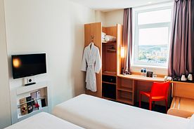 Двухместный номер Superior с видом на город 2 отдельные кровати, Отель Ибис Чебоксары центр , Чебоксары