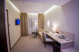 Двухместный люкс двуспальная кровать, Отель AZIMUT Саранск, Саранск