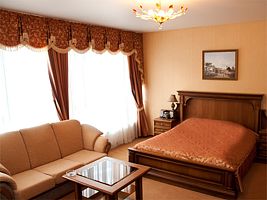 Двухместный люкс двуспальная кровать, Отель Атлантида, Орёл