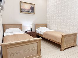 Двухместный номер Standard без окна 2 отдельные кровати, Гостиница Вятские улочки Север, Киров