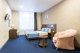 Двухместный номер Superior двуспальная кровать, Гостиница 7 холмов, Киров
