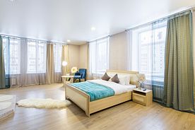 Двухместная студия двуспальная кровать, Гостиница 7 холмов, Киров