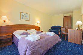 Двухместный люкс Дуплекс с балконом двуспальная кровать, Парк-отель Тропикана, Солнечногорский район