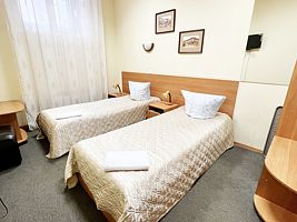 Двухместный номер Economy 2 отдельные кровати, Гостиница Вятские Улочки Горького, Киров