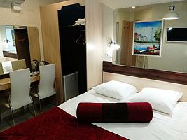 Двухместный номер Стандарт new двуспальная кровать, Отель Классик, Киров