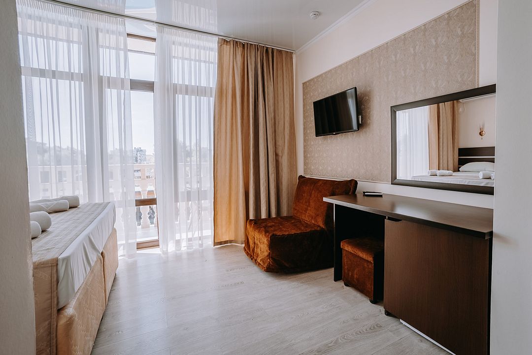 Комфорт 2-местный 1-комнатный (1 дополнительное место)