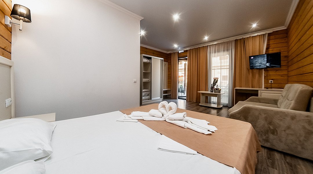 Коттедж 2-местный 1-комнатный