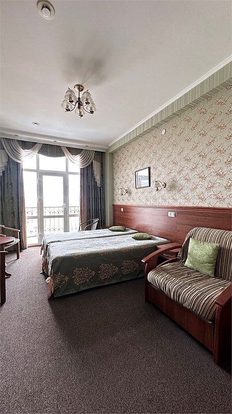 Евростандарт 2-местный 1-комнатный (7 корпус)