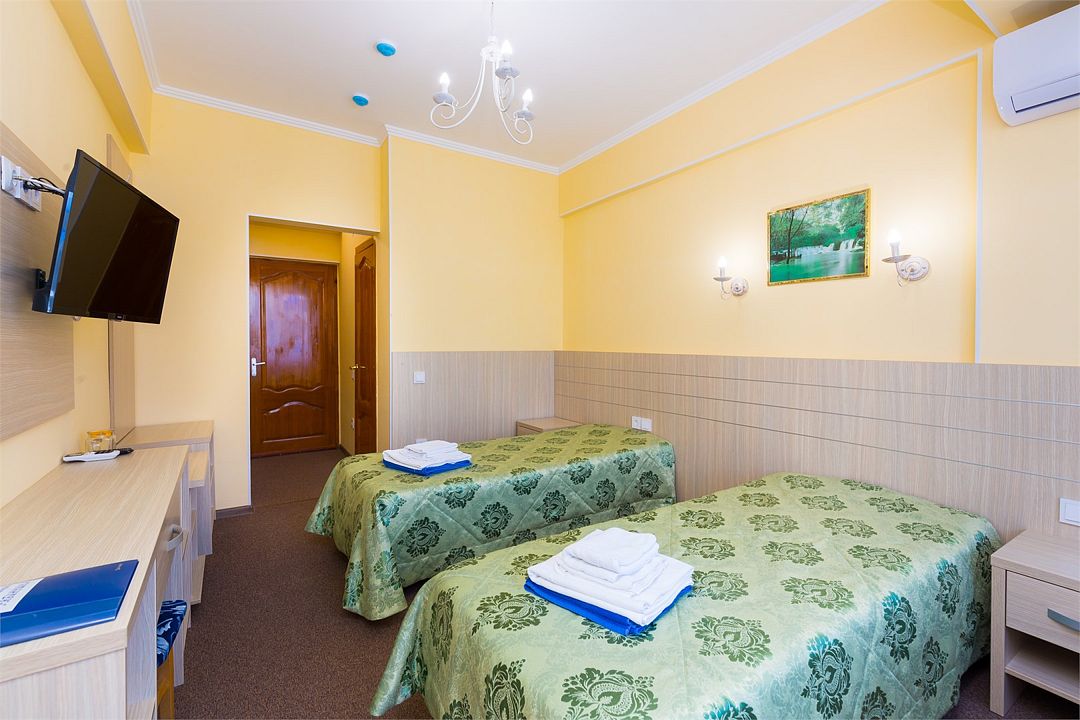 Стандартный 2-местный 1-комнатный (в корпусе без дополнительного места)