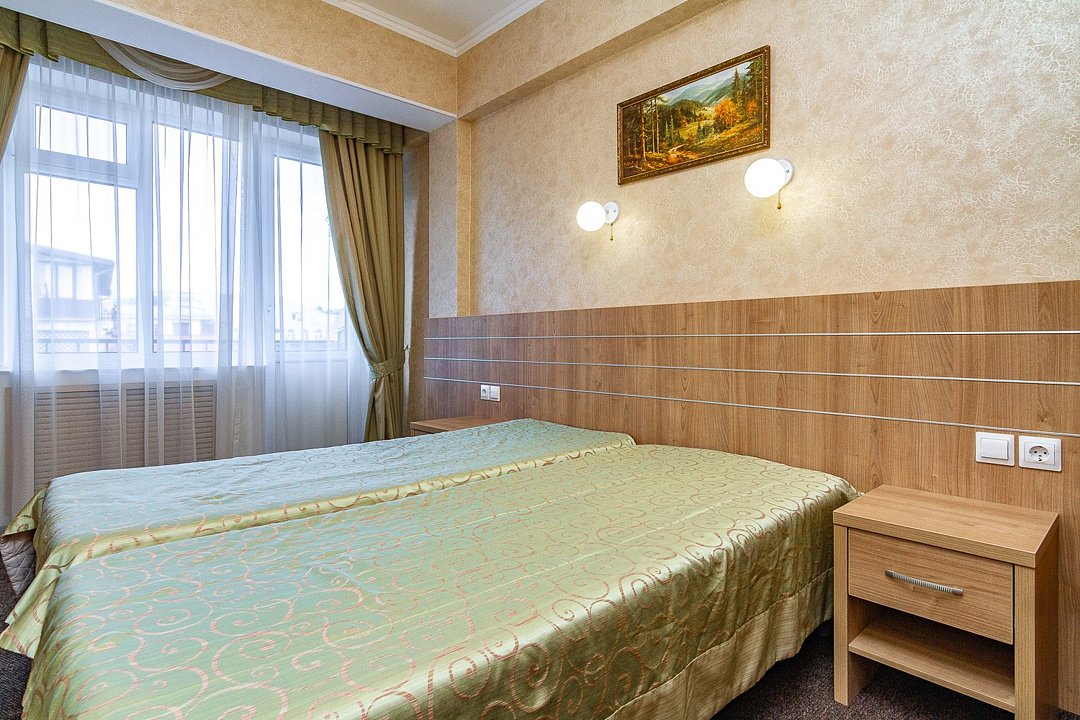 Стандартный 2-местный 1-комнатный (в корпусе с дополнительным местом)