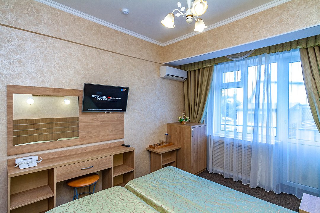 Стандартный 2-местный 1-комнатный (в корпусе с дополнительным местом)