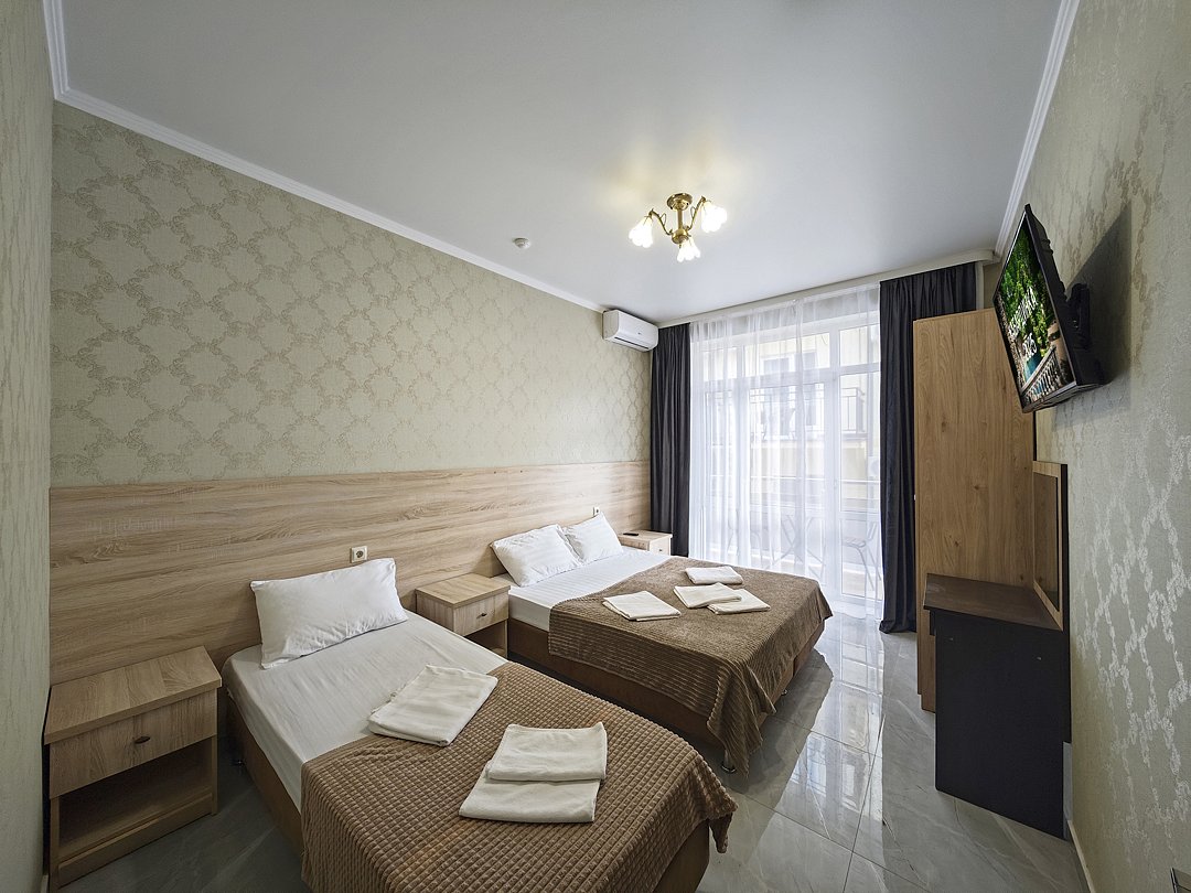 Апартаменты 6-местный (с кухней-гостиной)