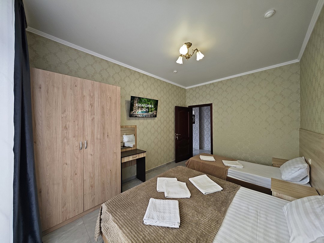 Апартаменты 6-местный (с кухней-гостиной)