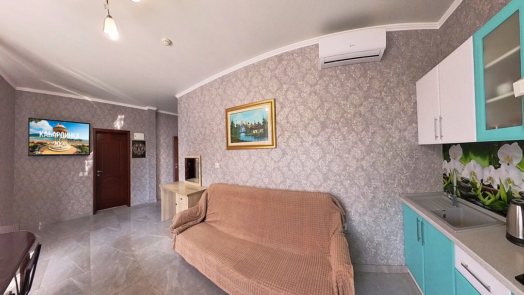 Апартаменты 6-местный (с кухней-гостиной)