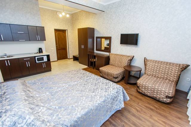 Студио 2-местный 1-комнатный