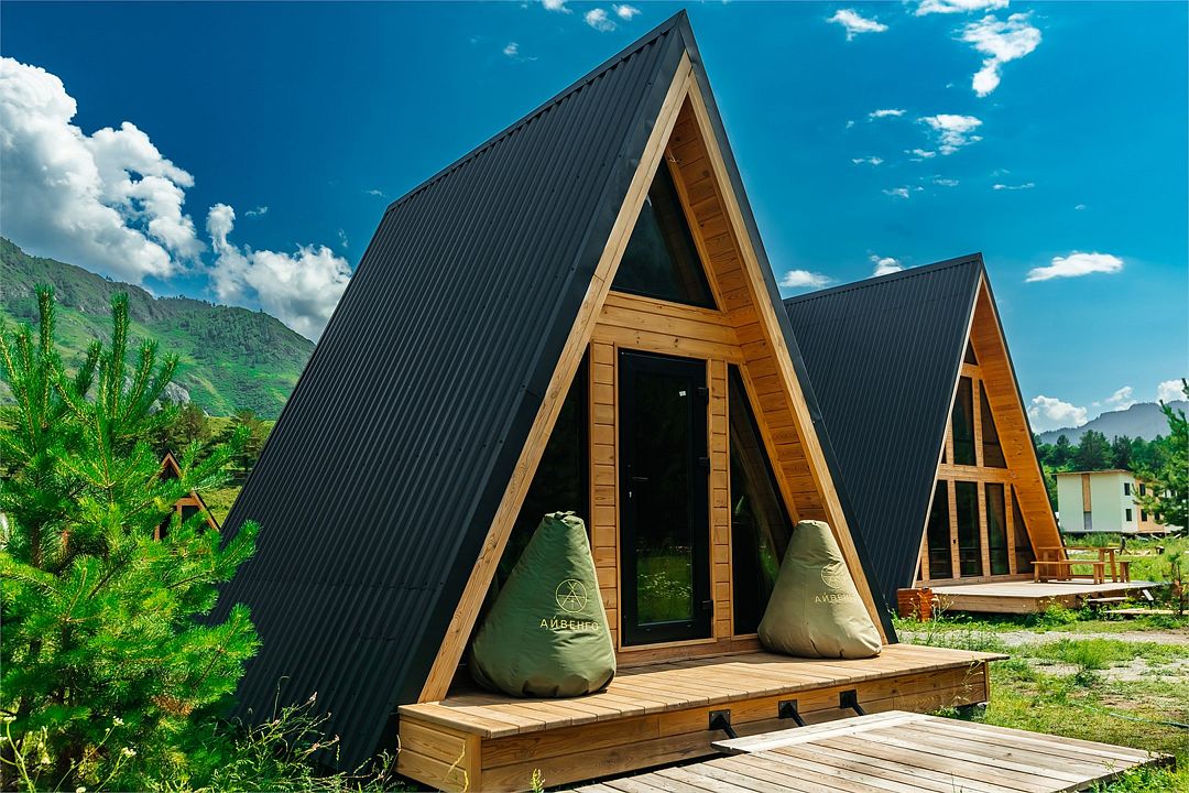 Афрейм 2-местный Уютный (вид на горы)