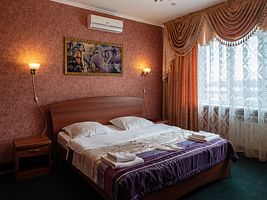 Двухместный полулюкс двуспальная кровать, Отель Форсаж, Курск