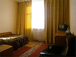 Одноместный номер Стандарт 1 категории, Гостиница Центральная, Курск