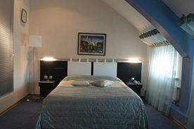 Двухместный номер Стандарт без окна двуспальная кровать, Отель NevSky, Курск