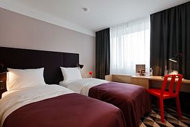 Двухместный номер SMART Standard 2 отдельные кровати, Отель Азимут, Воронеж