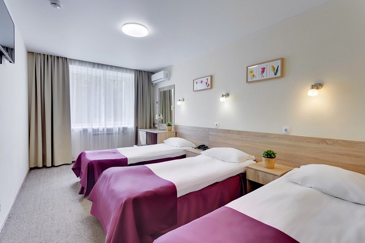 Стандартный 3-местный 1-комнатный