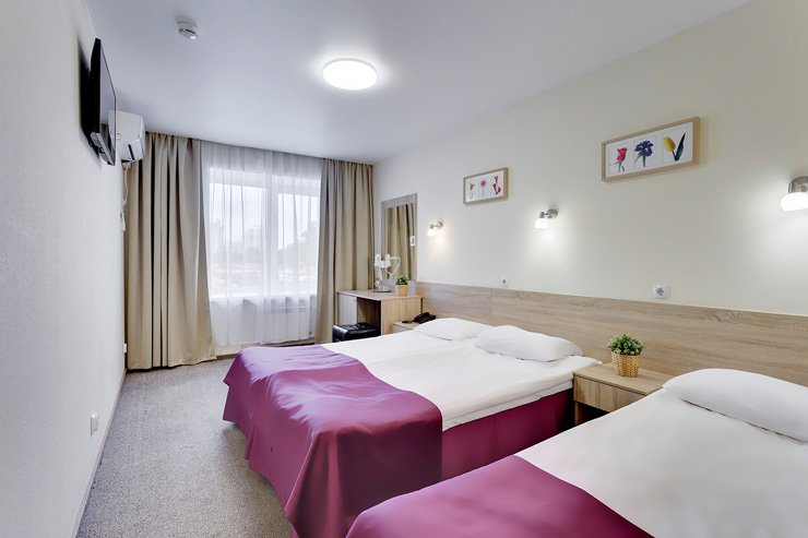 Стандартный 3-местный 1-комнатный