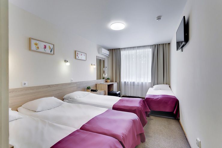 Стандартный 3-местный 1-комнатный