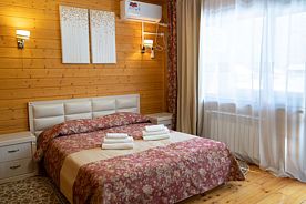 Коттедж №4,5 Люкс № 9 1 местный 2-комнатный с балконом, Санаторий Карагай, Мечетлинский район