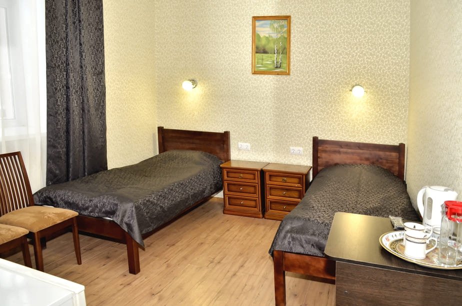 Стандартный 2-местный (корпус 1, этаж 1,2,3, без балкона)